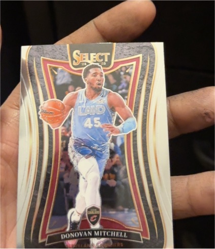 2024-25 Panini Select #317 Donovan Mitchell — front