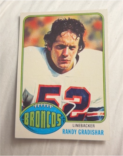 1976 Topps #257 Randy Gradishar — front