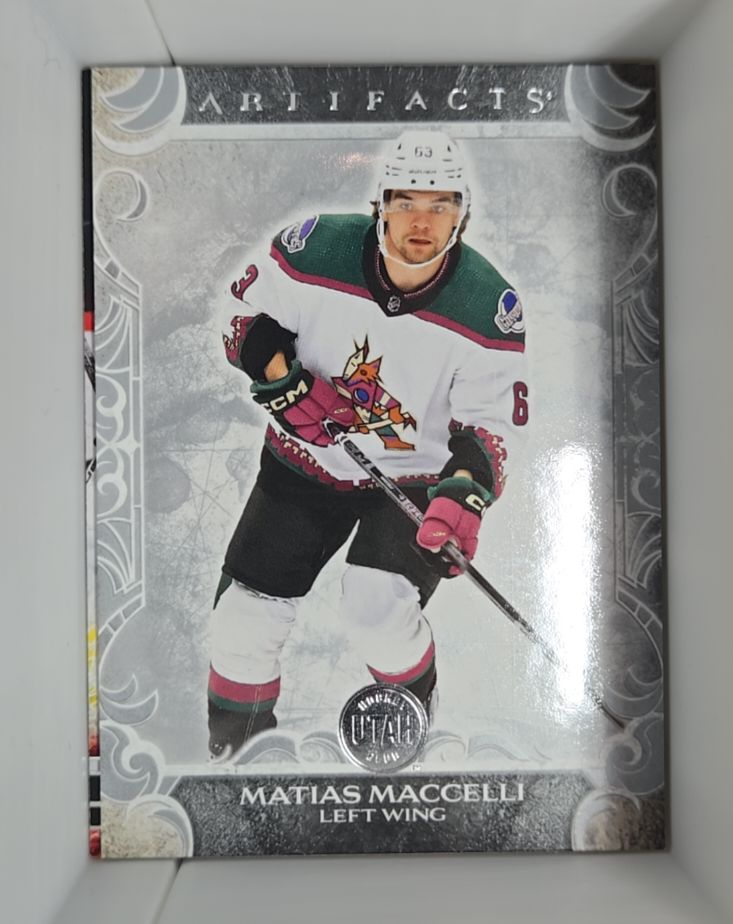 2024-25 Upper Deck Artifacts #71 Matias Maccelli — front