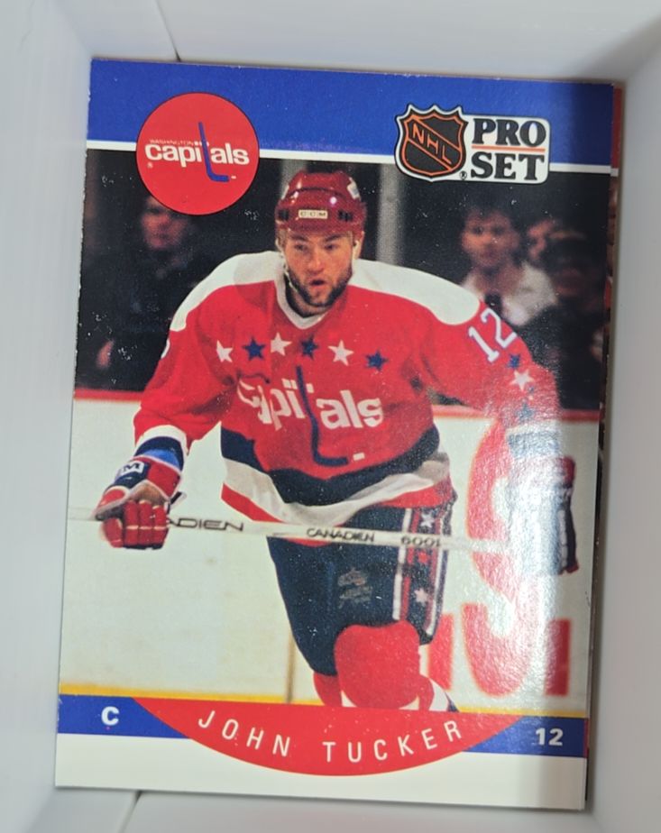 1990-91 Pro Set #322 John Tucker — front