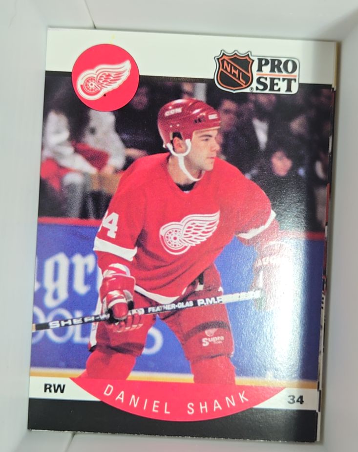 1990-91 Pro Set #78 Daniel Shank — front