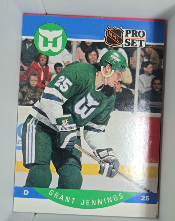 1990-91 Pro Set #106 Grant Jennings — front