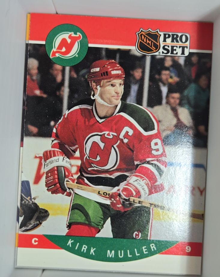 1990-91 Pro Set #172 Kirk Muller New Jersey Devils — front