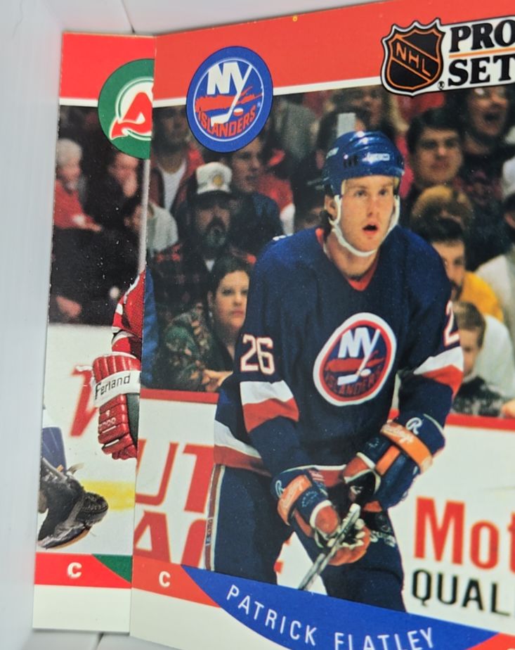 1990 Pro Set #182 Patrick Flatley — front
