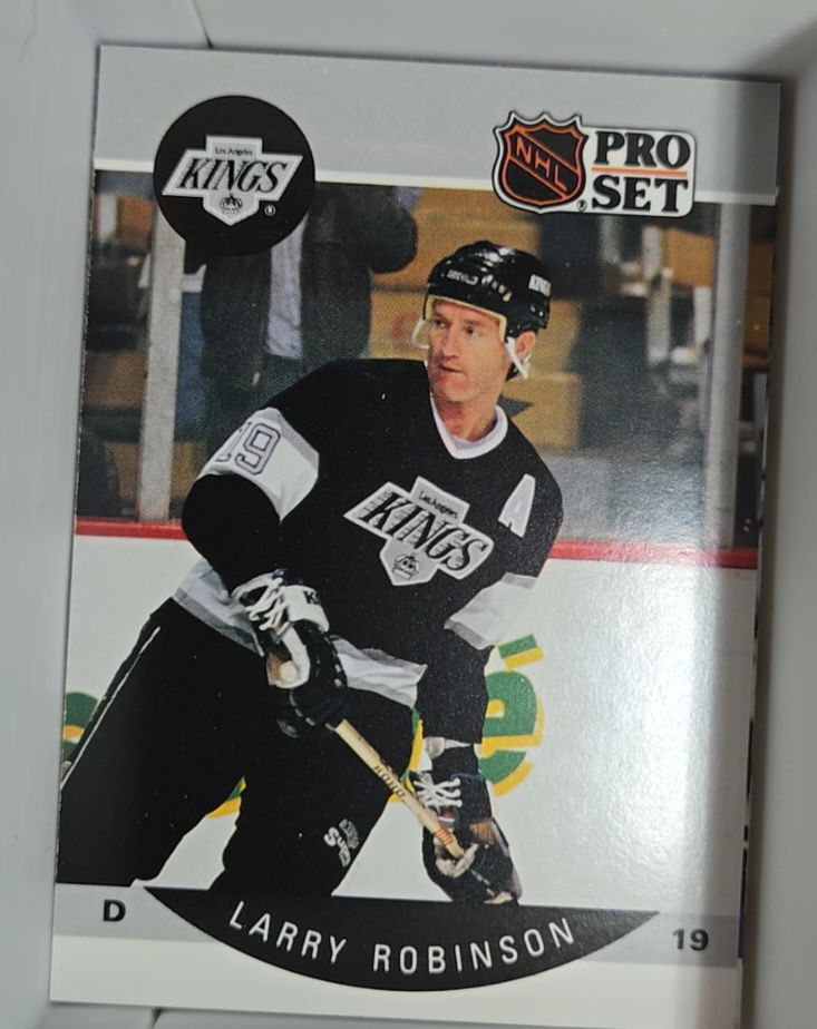1990-91 Pro Set #125 Larry Robinson — front