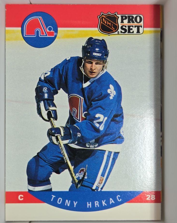 1990-91 Pro Set #248 Tony Hrkac — front