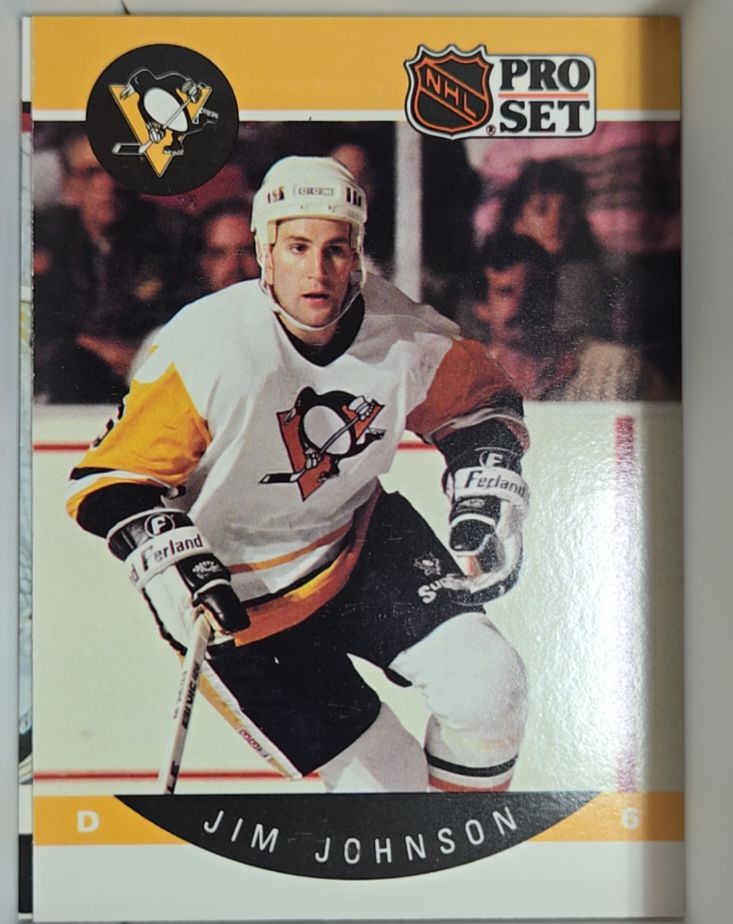 1990-91 Pro Set #235 Jim Johnson — front