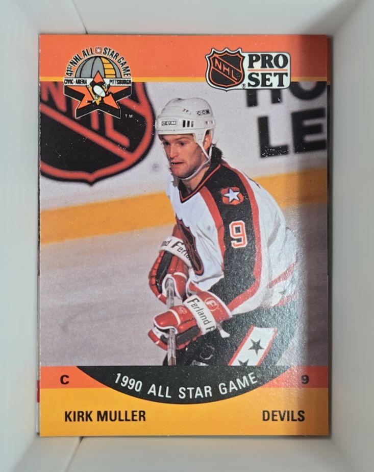 1990-91 Pro Set #371 Kirk Muller — front