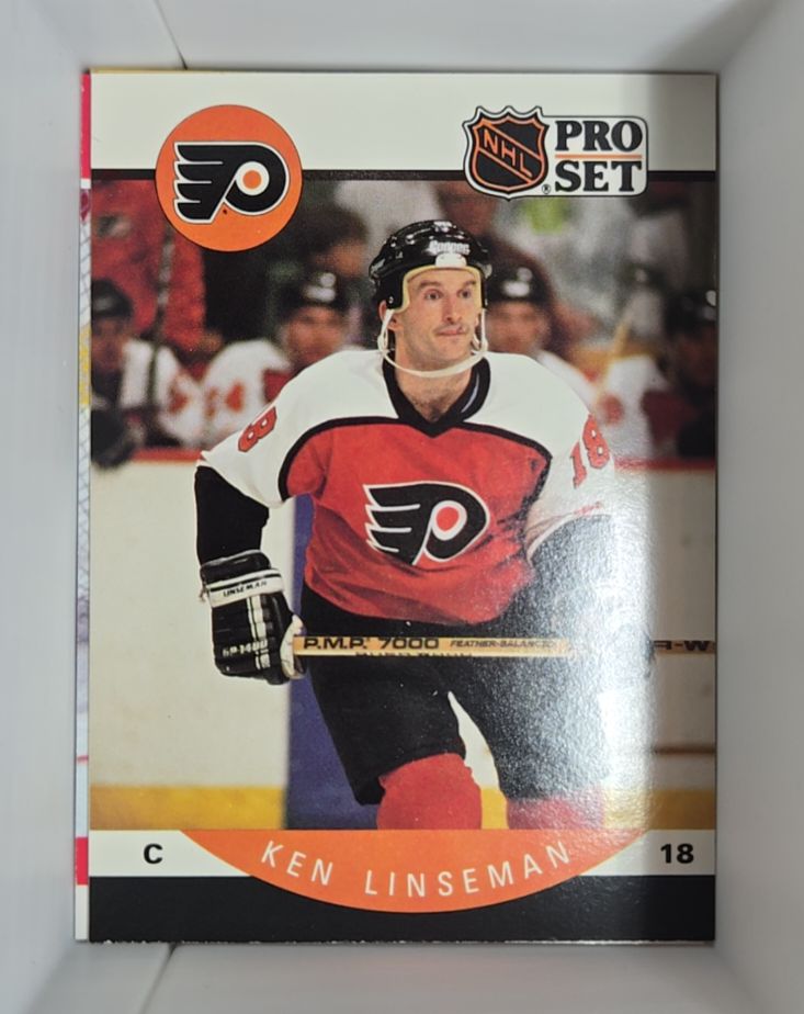 1990-91 Pro Set #219 Ken Linseman — front