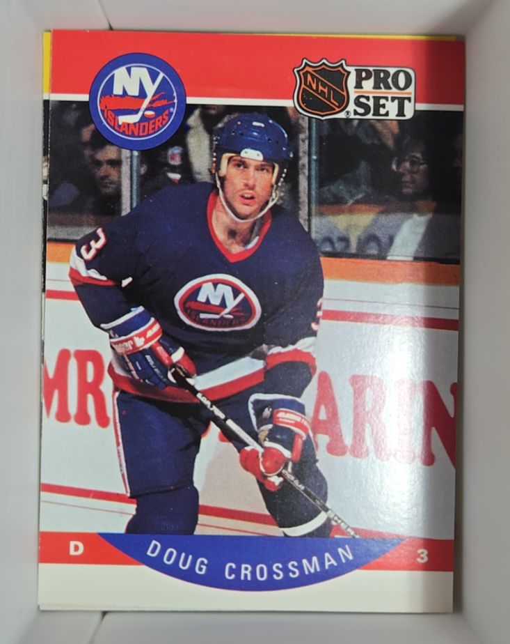 1990-91 Pro Set #179 Doug Crossman — front