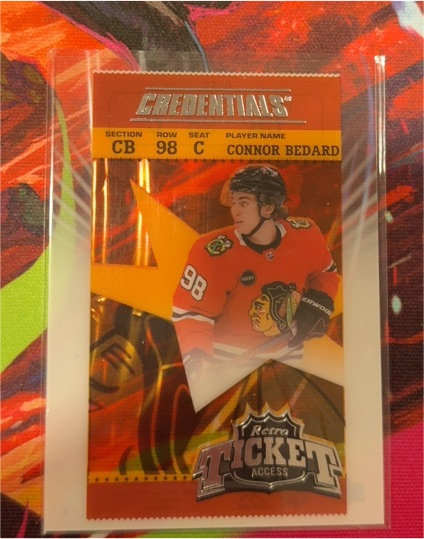 2024-25 Upper Deck Credentials #RT-CB Connor Bedard — front