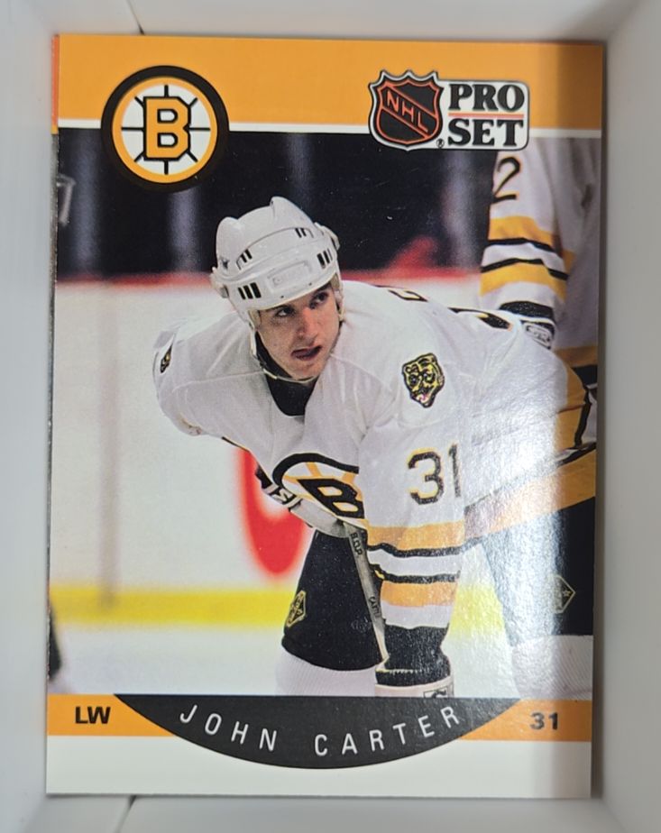 1990-91 Pro Set #5 John Carter — front