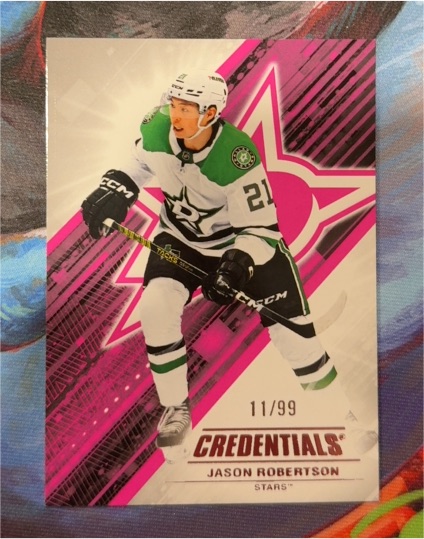 2024-25 Upper Deck Credentials #21 Jason Robertson — front