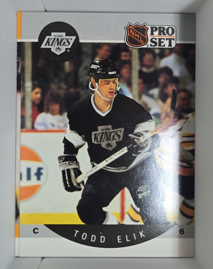 1990-91 Pro Set #116 Todd Elik — front