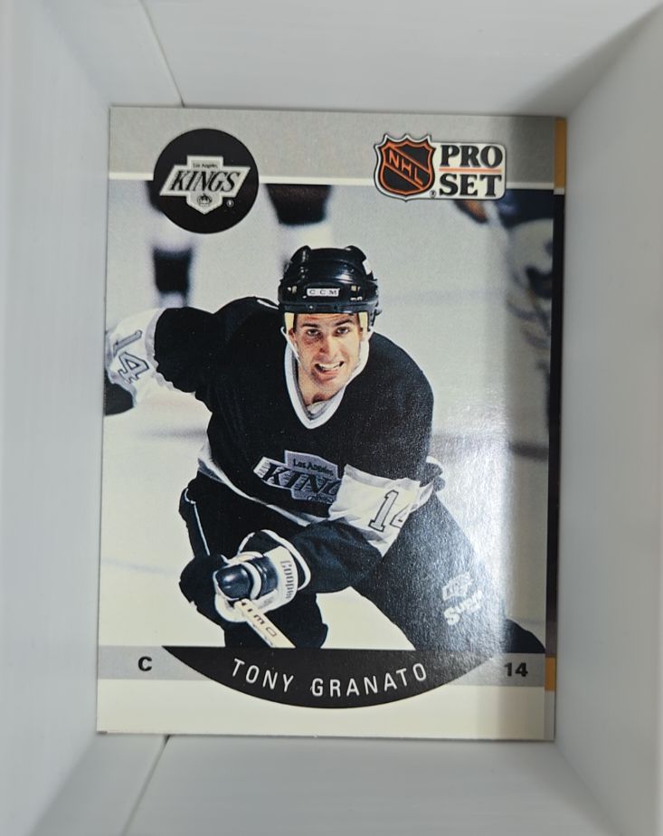 1990-91 Pro Set #117 Tony Granato — front