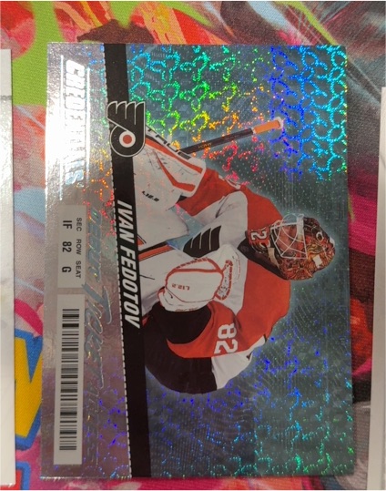 2024-25 Upper Deck Credentials Debut Ticket Access #140 Ivan Fedotov — front