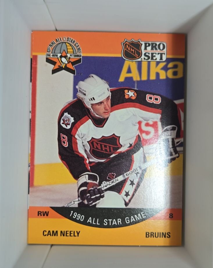 1990-91 Pro Set #358 Cam Neely All Star Game — front
