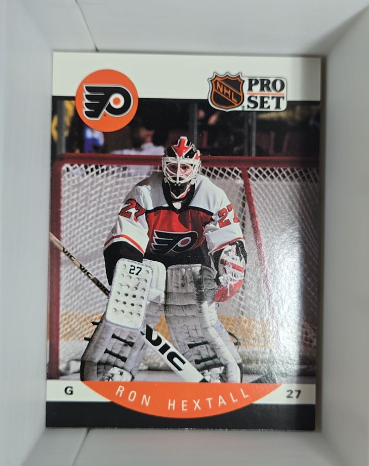 1990-91 Pro Set #216 Ron Hextall Philadelphia Flyers — front