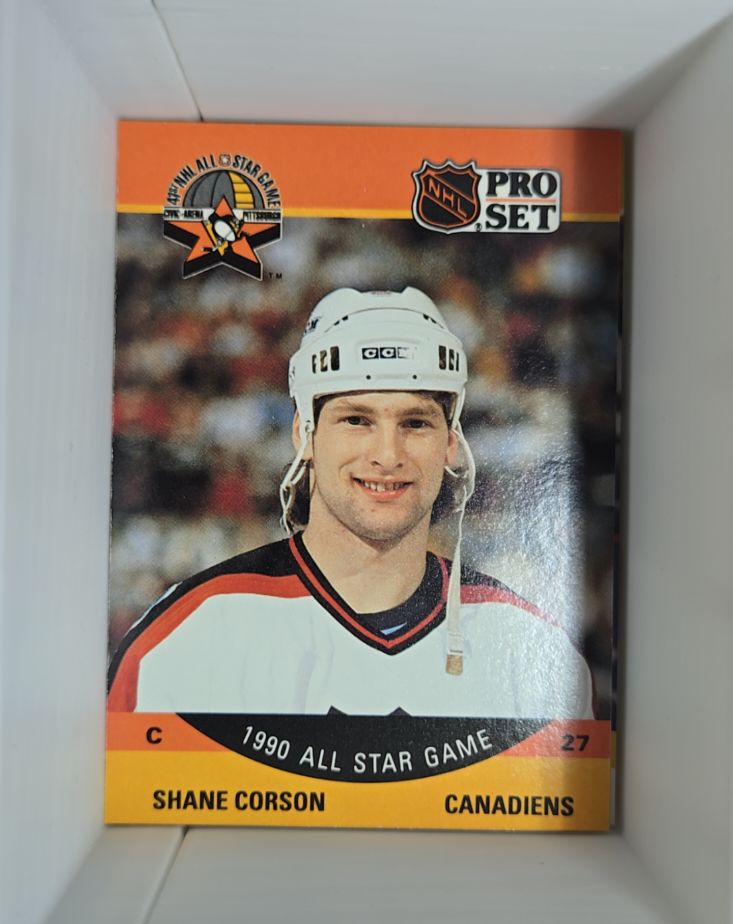 1990 Pro Set #27 Shane Corson 1990 All Star Game — front