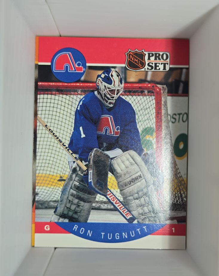 1990-91 Pro Set #258 Ron Tugnutt — front