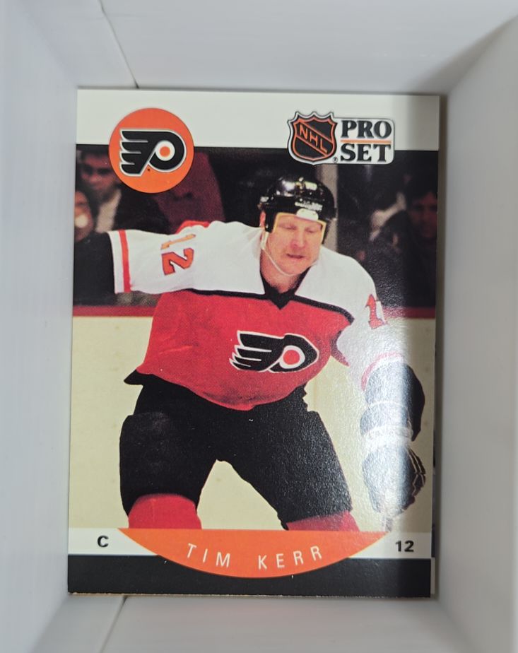 1990-91 Pro Set #218 Tim Kerr — front