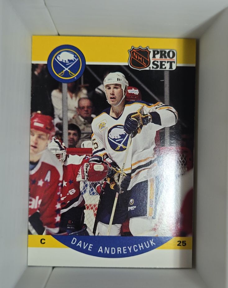 1990-91 Pro Set #17 Dave Andreychuk — front