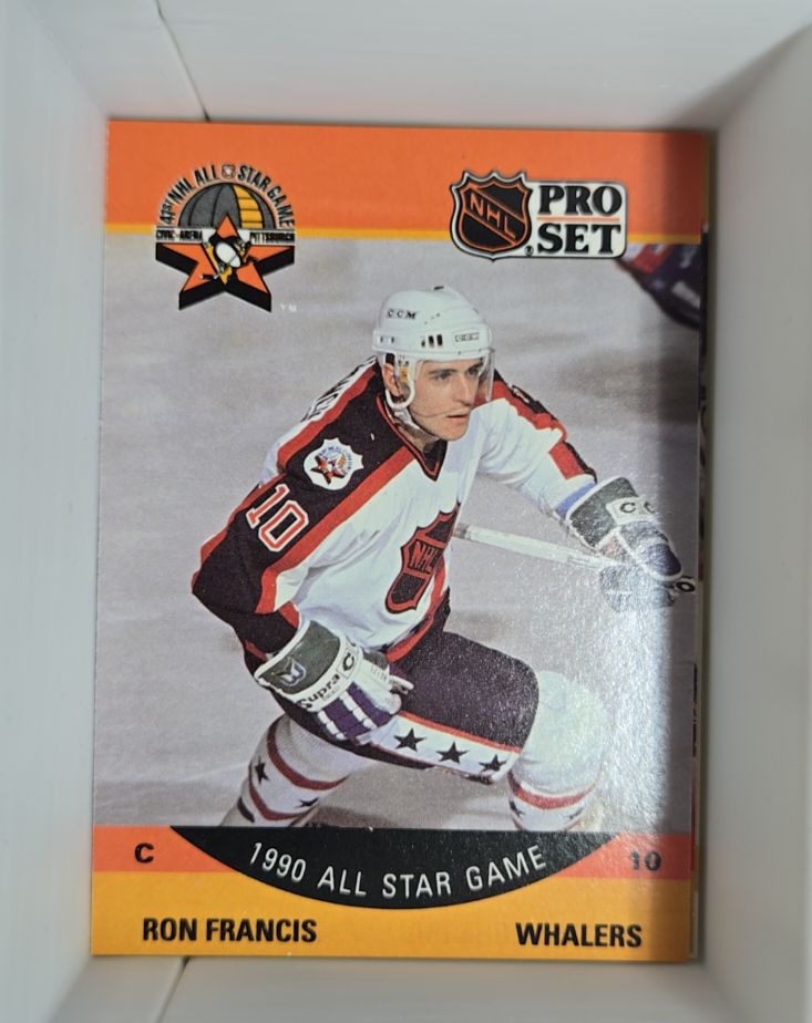 1990-91 Pro Set #367 Ron Francis — front
