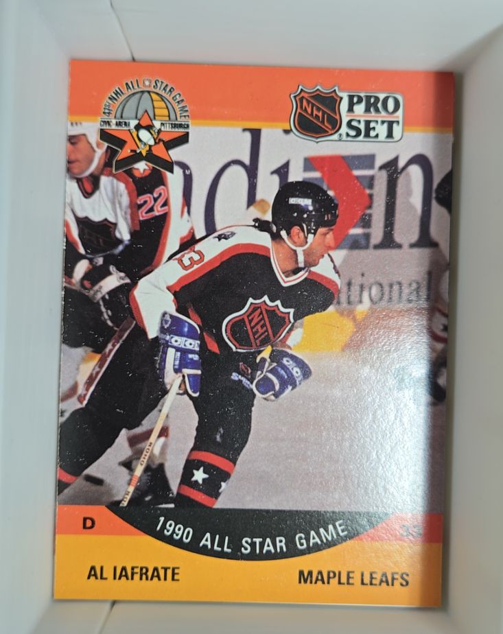 1990-91 Pro Set #354 Al Iafrate — front