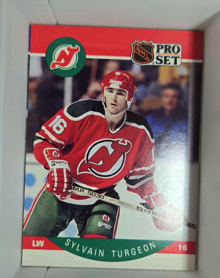 1990-91 Pro Set #177 Sylvain Turgeon — front