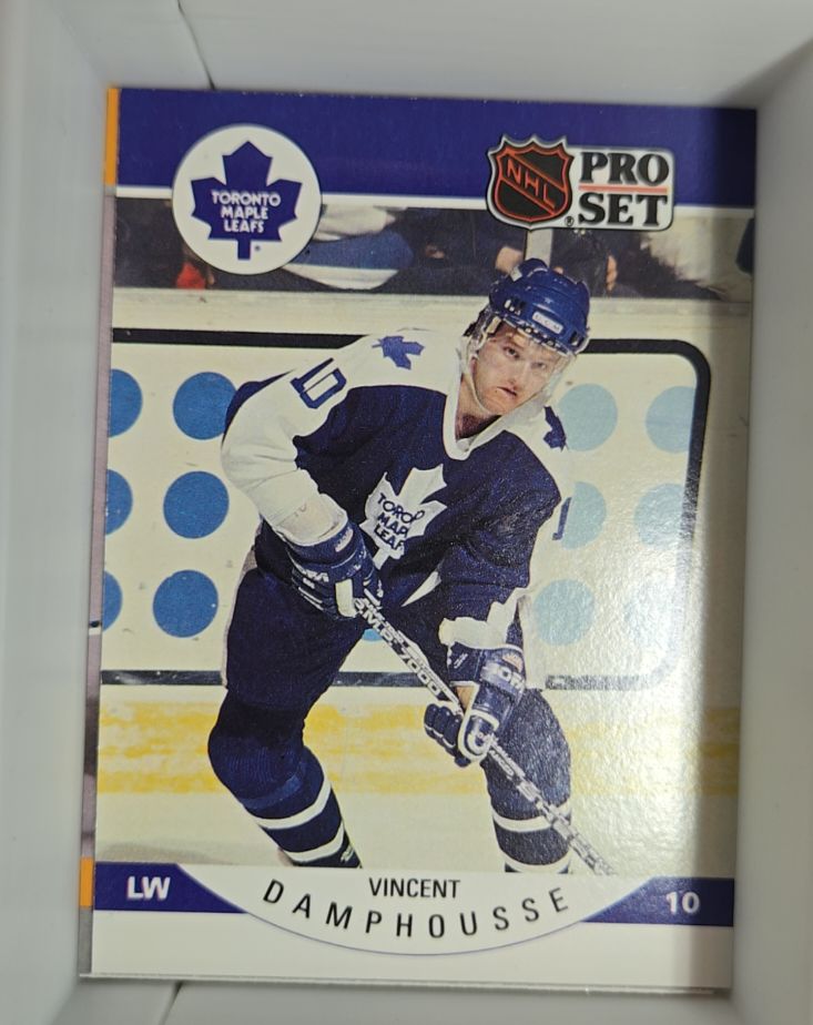 1990-91 Pro Set #278 Vincent Damphousse — front