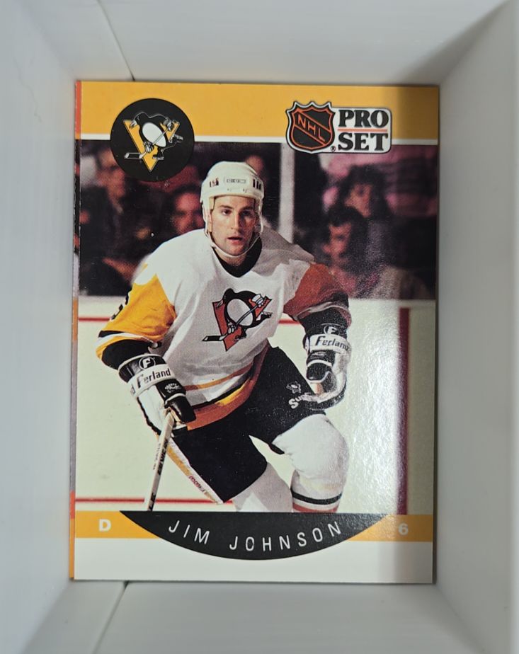 1990-91 Pro Set #235 Jim Johnson — front