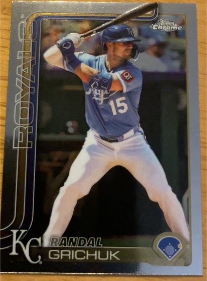 2025 Topps Chrome Update #USC158 Randal Grichuk — front