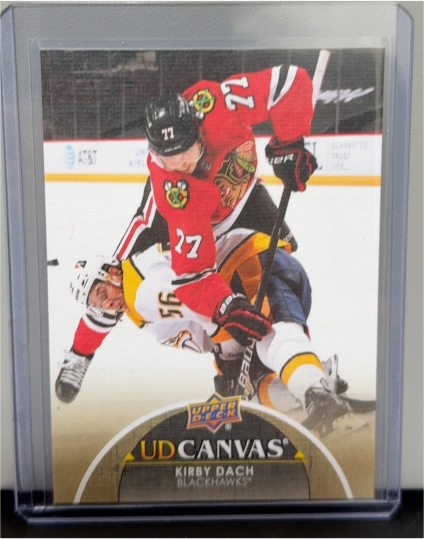 2021-22 Upper Deck UD Canvas #C17 Kirby Dach — front