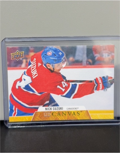 2020-21 Upper Deck #C44 Nick Suzuki UD Canvas — front
