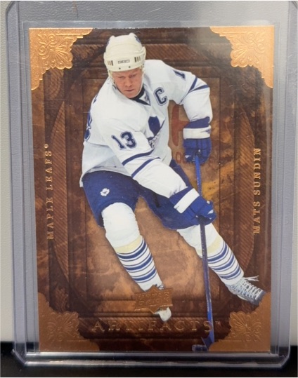 2008-09 Upper Deck Artifacts #7 Mats Sundin — front