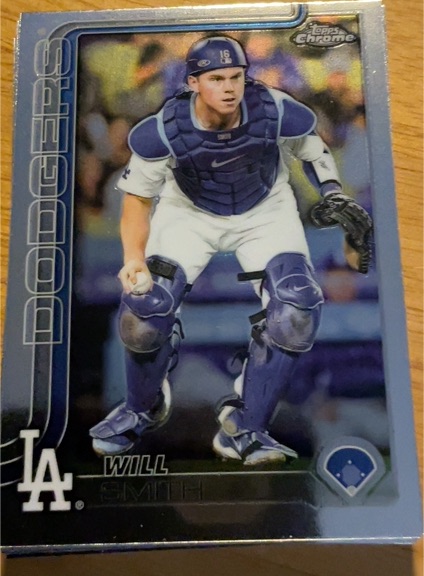 2025 Topps Chrome Update #USC196 Will Smith — front