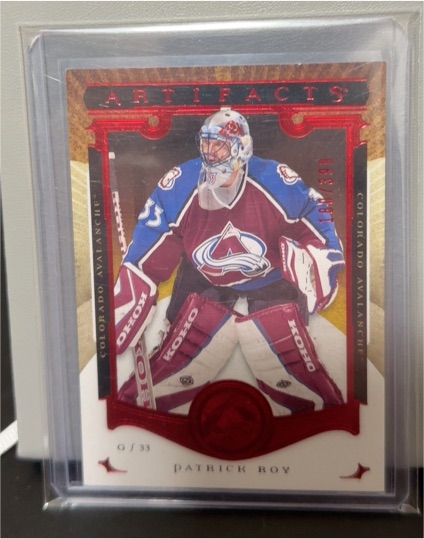 2015-16 Upper Deck Artifacts #33 Patrick Roy — front