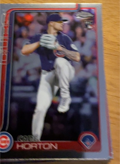 2025 Topps Chrome Update #USC63 Cade Horton — front