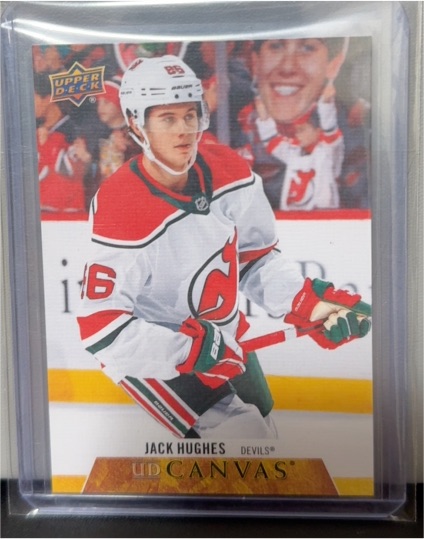 2020-21 Upper Deck #C49 Jack Hughes — front