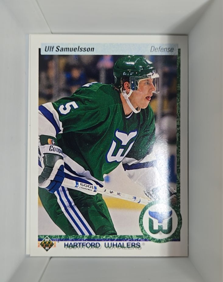 1990-91 Upper Deck #287 Ulf Samuelsson — front
