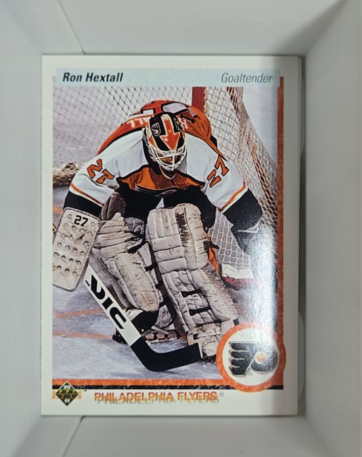 1990-91 Upper Deck #227 Ron Hextall Philadelphia Flyers — front