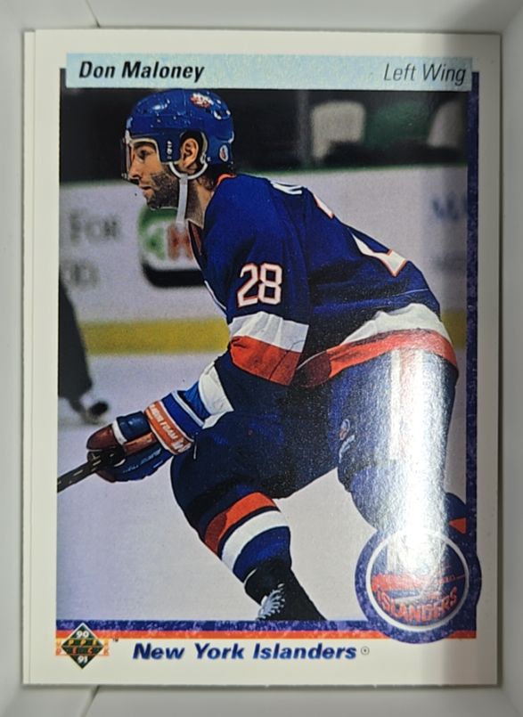 1990-91 Upper Deck #20 Don Maloney — front
