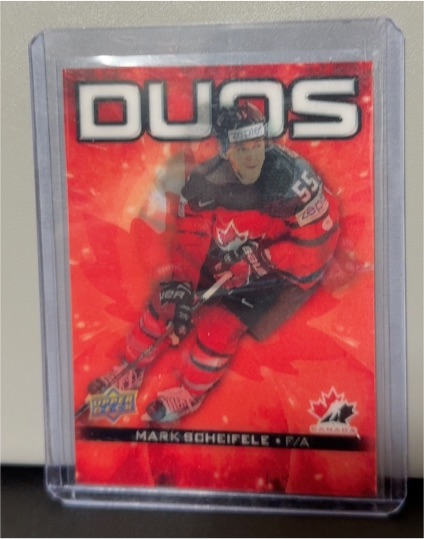 2022-23 Upper Deck Tim Hortons Team Canada DUOS Mark Scheifele — front