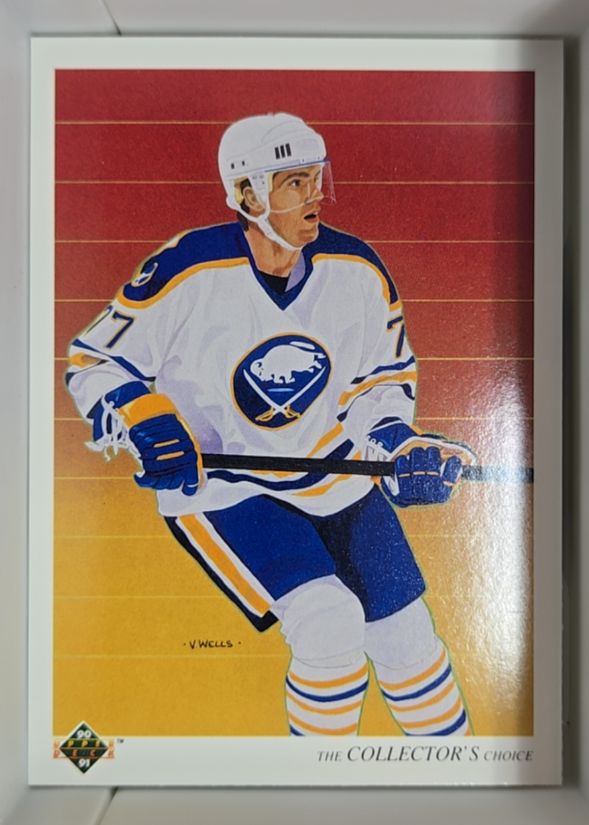 1990-91 Upper Deck #318 Pierre Turgeon Buffalo Sabres — front