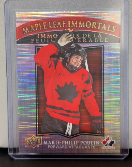 2025-26 Upper Deck Tim Hortons Maple Leaf Immortals #ML-4 Marie-Philip Poulin — front