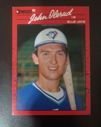 1990 Donruss #711 John Olerud — front