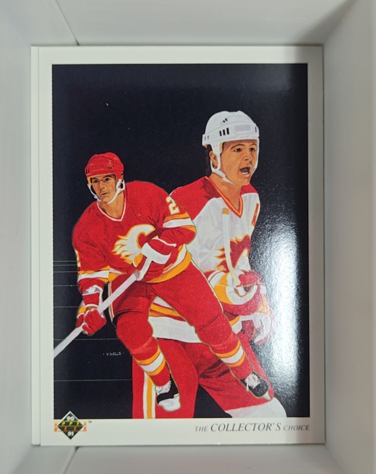 1990-91 Upper Deck #319 Al MacInnis Calgary Flames — front