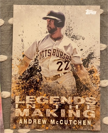2018 Topps Legends in the Making #LTM-AM Andrew McCutchen — front