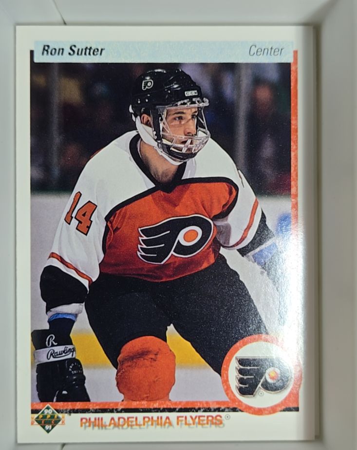 1990-91 Upper Deck #68 Ron Sutter — front