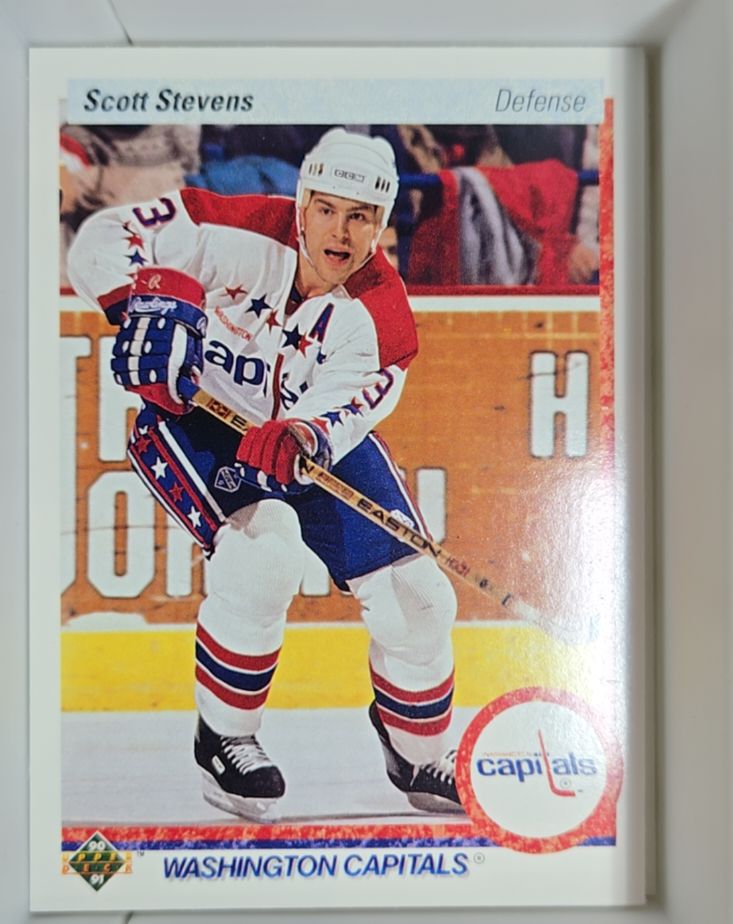 1990-91 Upper Deck #236 Scott Stevens — front